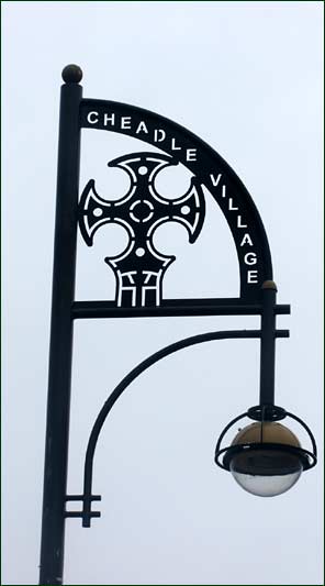 Cheadle Village sign