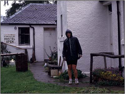 Jackie at Achnashellach