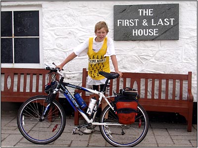 Ben - at first and last house - Amnesty shirt