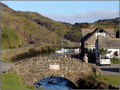 Boscastle - Bridge - 15/08/2004