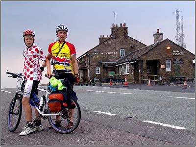 Cat & Fiddle - top of pass.  511m