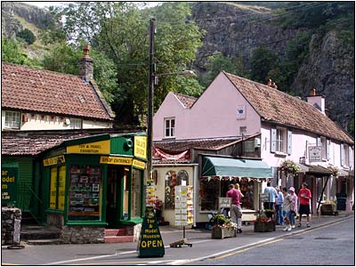 Cheddar shops - Model Museum - very good for old Dinky car collectors