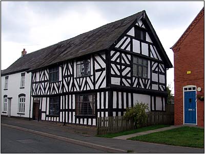 Leominster - wooden framed cottage.