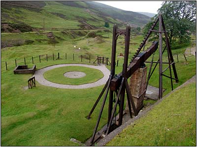 Beam engine at Wanlockhed